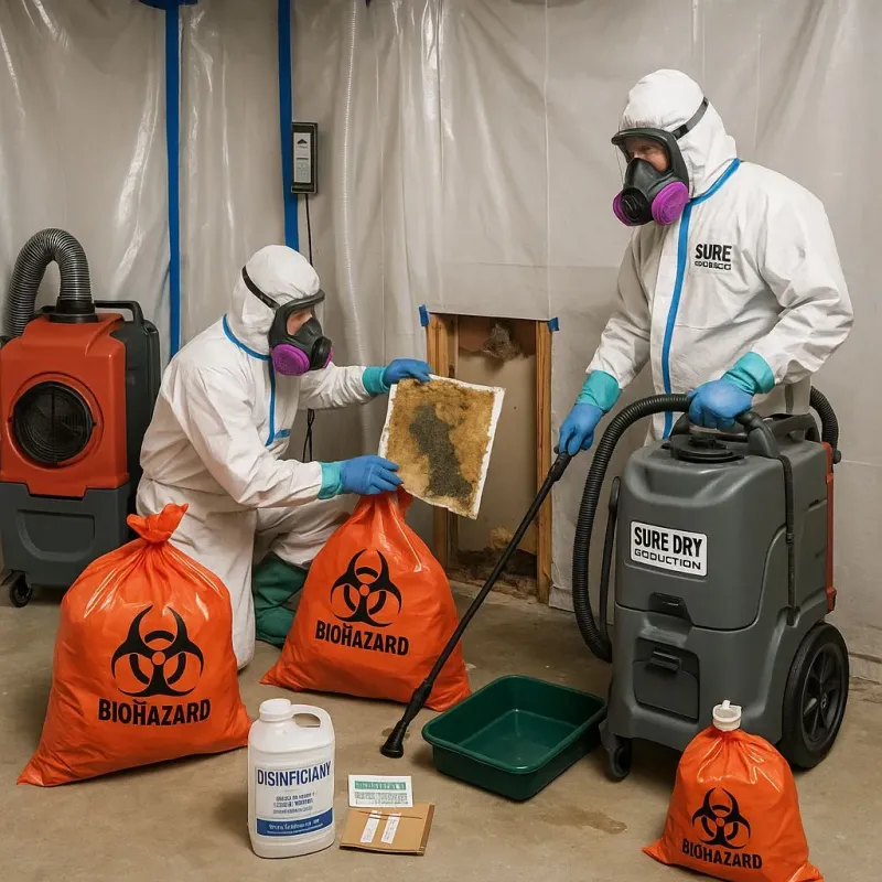 Contaminated Water Handling Protocols process in Sanford, ME